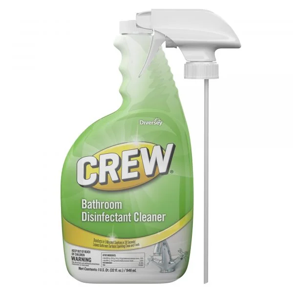 Crew Bathroom Disinfectant Cleaner, 32 oz, RTU